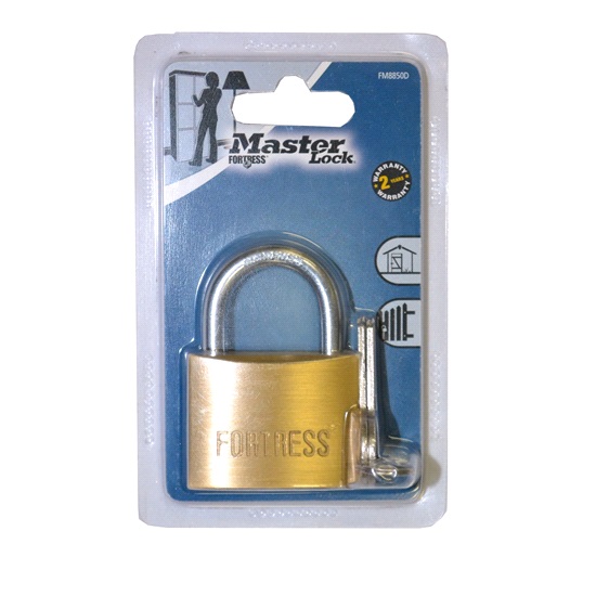 P/LOCK BRASS FORTRESS 50MM