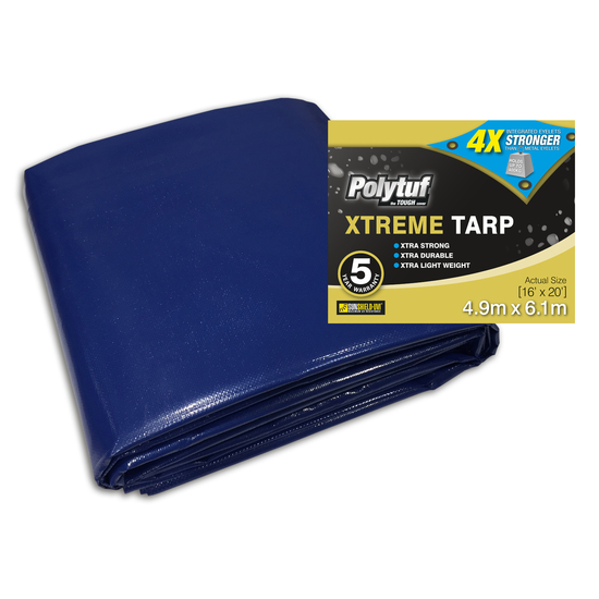 Tarp 4.9m x 6.1m Industrial Xtreme Grade 