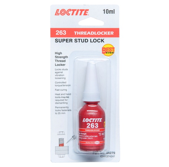 10ml Loctite 263 Stud Lock High Strength