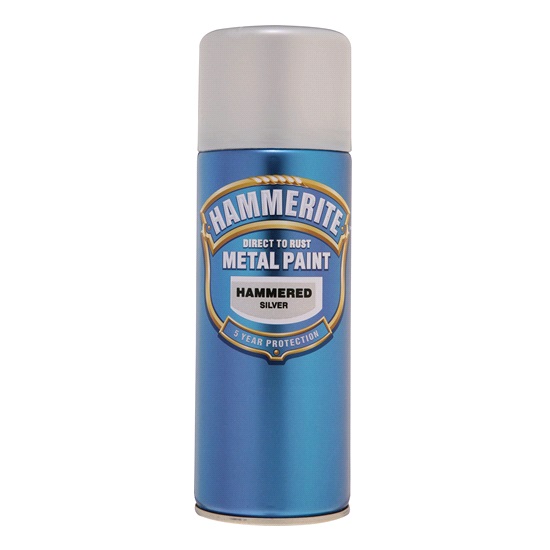 400ml HAMMERITE HAMMERED SILVERGREY-aerosol