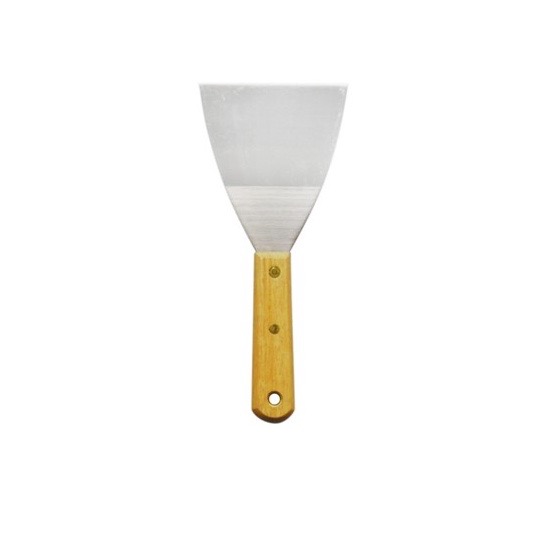 1000/50mm S/STEEL PAINT SCRAPER-WOOD HANDLE