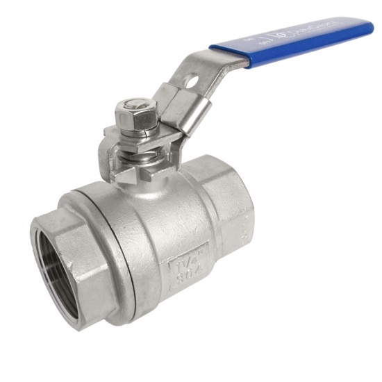 625 2pce 1” BALL VALVE - STAINLESS STEEL