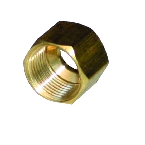 ea-5/8” BRASS COMPRESSION NUT 