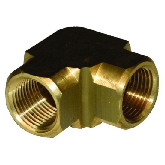 ea-3/8” BRASS FEMALE 90Deg ELBOW