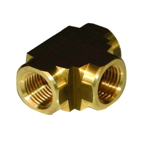 ea-1/8” BRASS FEMALE TEE 