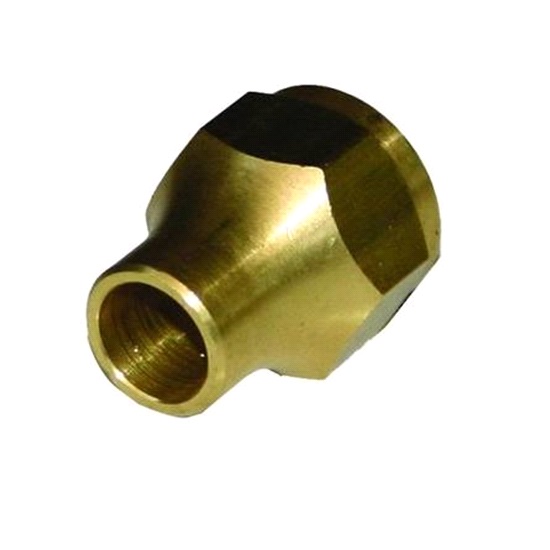 ea-3/8” BRASS SHORT FLARE NUT