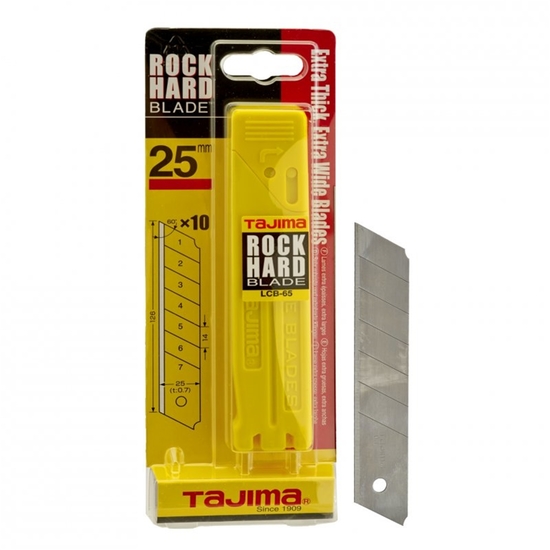 pkt10 25mm TAJIMA KNIFE BLADES