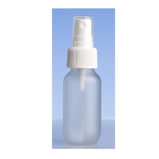 50ml FINGER PUMP/ATOMISER BOTTLE (WHITE LID)