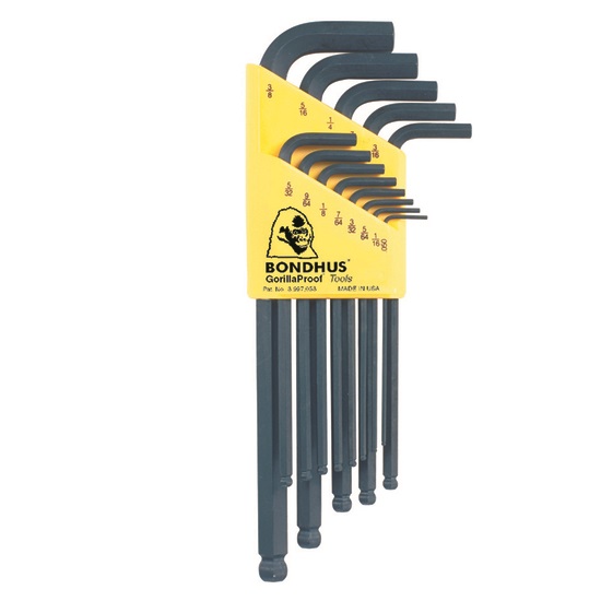 BLX13 IMP .050-3/8” ALLEN KEY SET-BONDHUS