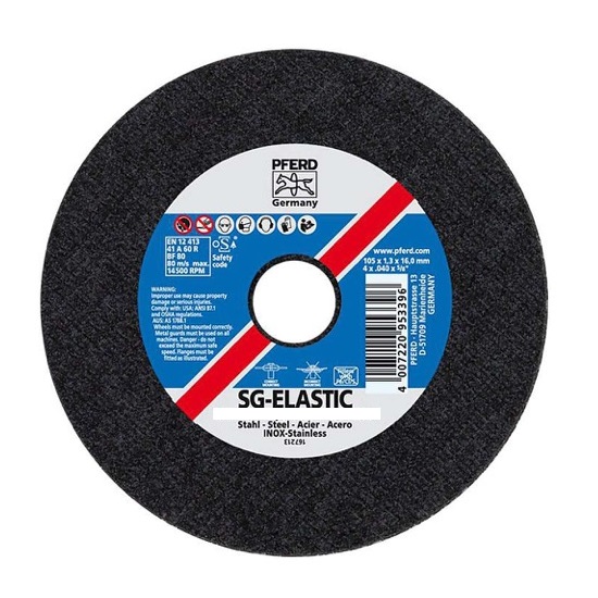 125x1.0 SG INOX A60 CUT OFF DISC-PFERD
