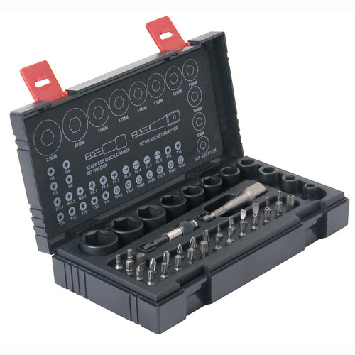 41pc IMPACT SOCKET AND DRIVER BIT SET