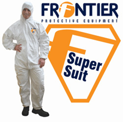 FRONTIER DISPOSABLE COVERALL LARGE