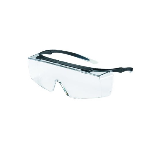 Uvex Super OTG Overspec Black Frame Clear Lens 