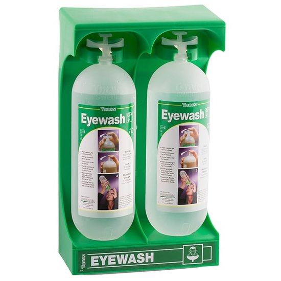 Tobin Mobile Stand 2 x 1L Eyewash Bottles