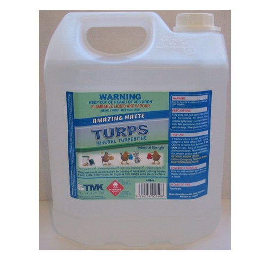 4 ltr MINERAL TURPENTINE