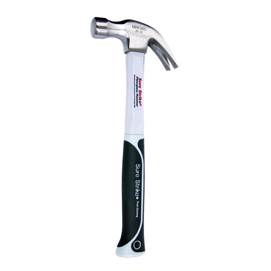 567gm/20oz CLAW HAMMER-FIBREGLASS HANDLE