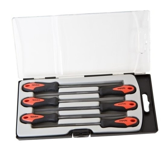 6pce NICHOLSON NEEDLE FILE SET