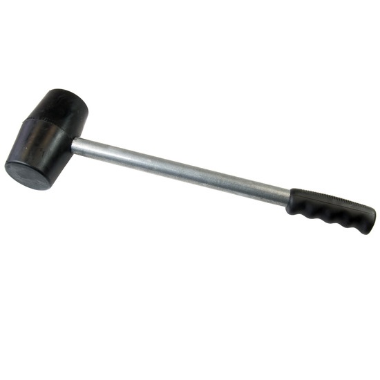 RUBBER MALLETwSTEEL HANDLE