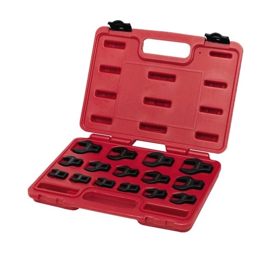 3/8” - Metric (10 - 26mm) 15pc Crowfoot Wrench Set